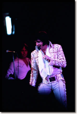 Duke Bardwell and Elvis Presley Tulsa, 1974