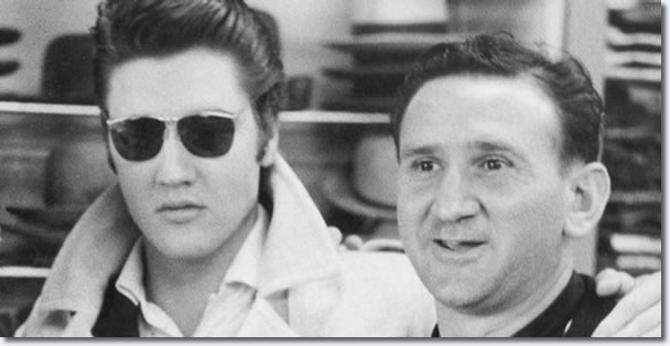 Elvis Presley and Bernard Lansky.