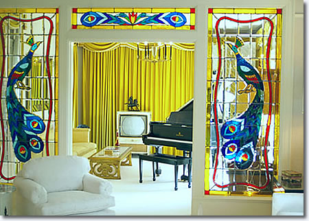 The Music Room at Graceland.